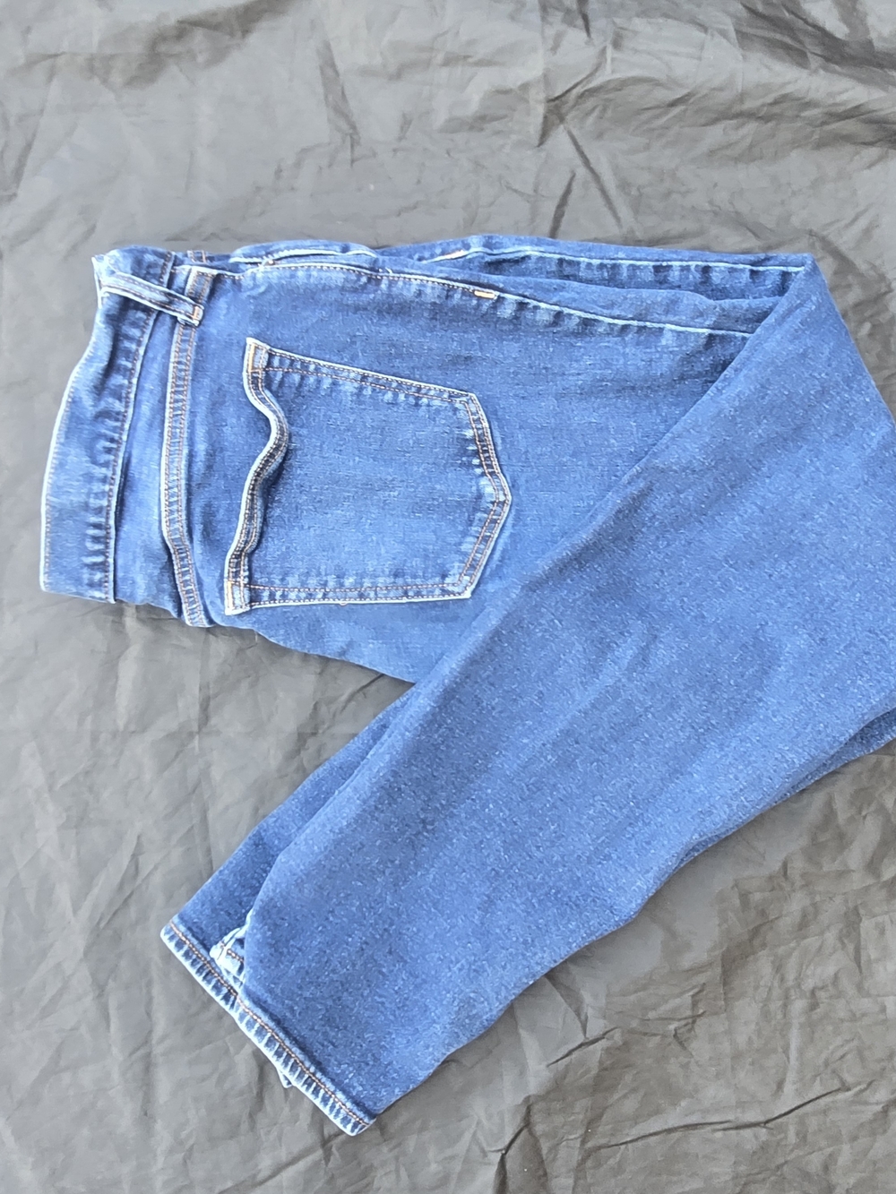 Classic Men's Blue Denim Jeans